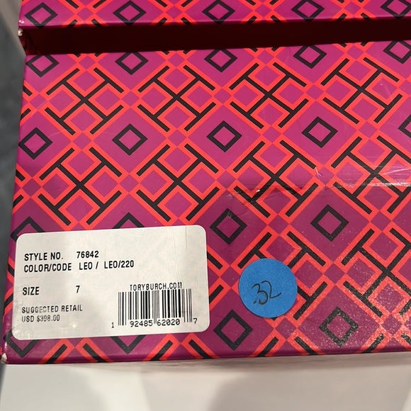 Tory Burch cheetah cowhide booties size 7 - Picture 6 of 6